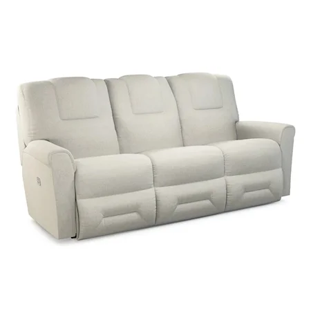 Casual La-Z-Time® Power-Recline™ with Power Headrest Full Reclining Sofa
