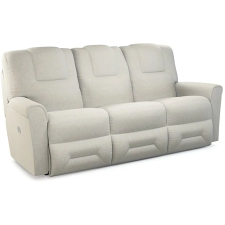 Casual La-Z-Time® Power-Recline™ with Power Headrest Full Reclining Sofa