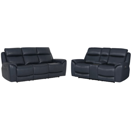 Power Reclining Sofa and Loveseat