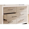 Ashley Furniture Signature Design Charbitt 6-Drawer Dresser