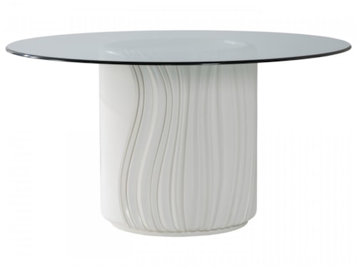 Contemporary Volante Round Dining Table