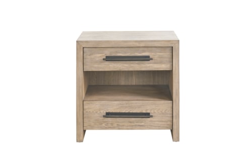 Boulder 2-Drawer Nightstand