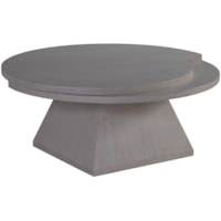 Contemporary Round Cocktail Table