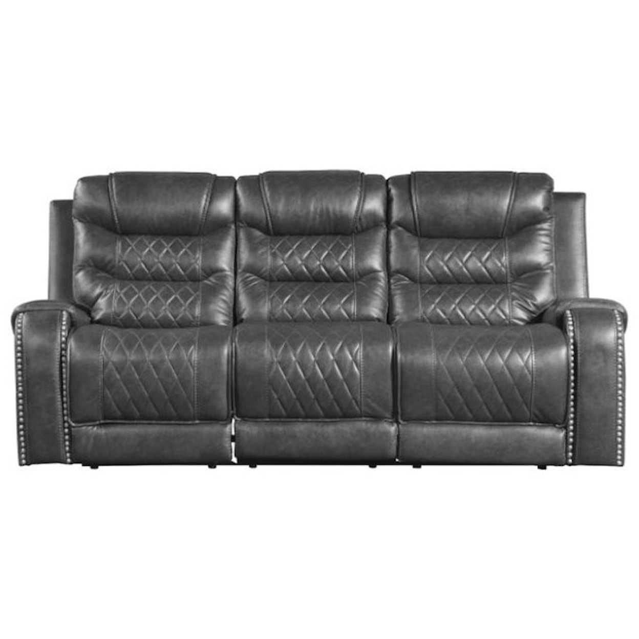 Homelegance Furniture Putnam Power Double Reclining Sofa