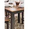 Signature Design by Ashley Gesthaven Drm Counter Table Set (5/Cn)