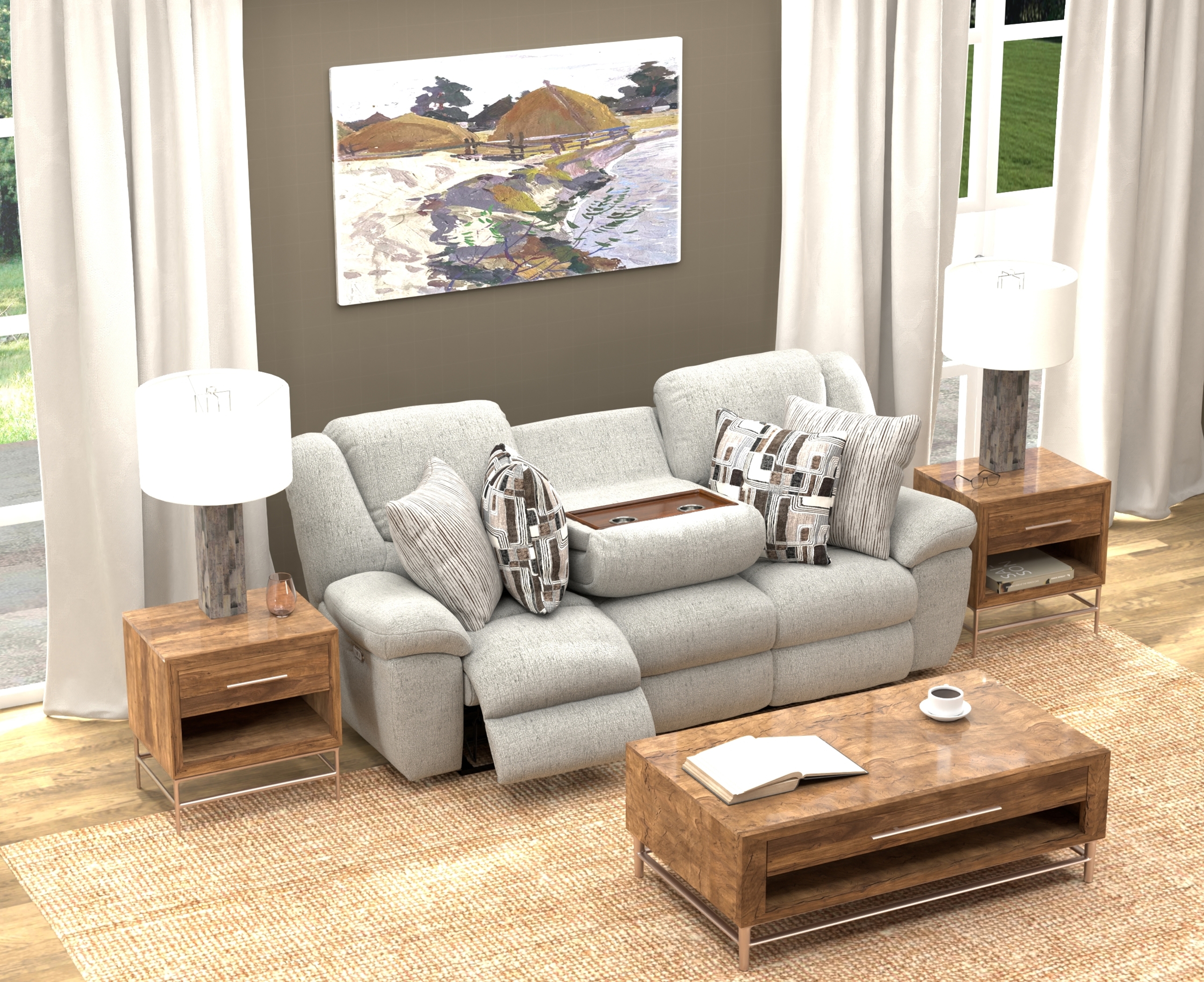 Catnapper Trifecta Power Triple Reclining Sofa