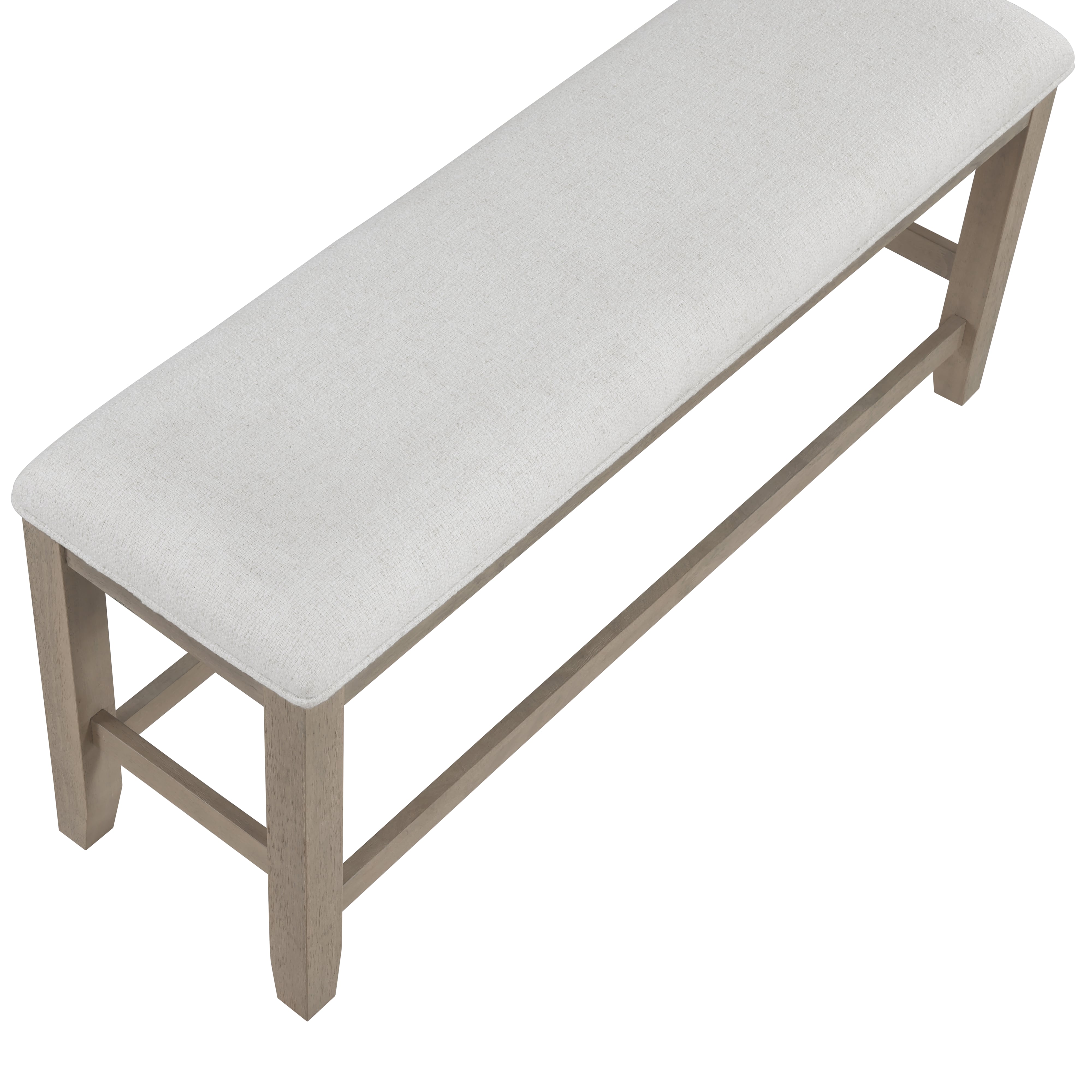 Upholstered Counter-Height Dining Bench