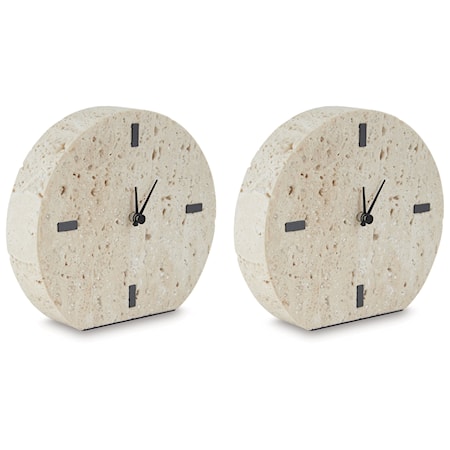 Table Clock (Set Of 2)