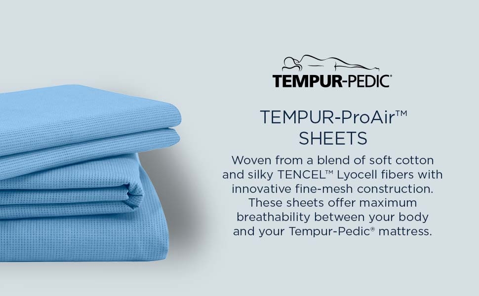 Tempur-Pedic® TEMPUR ProAir Sheet Set TEMPUR ProAir Sheet Set White