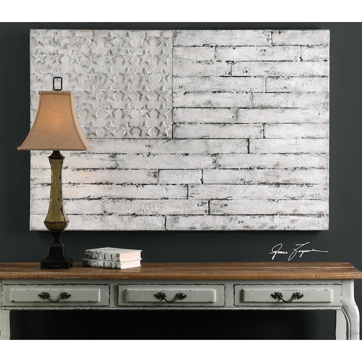 Uttermost Alternative Wall Decor Blanco American Wall Art