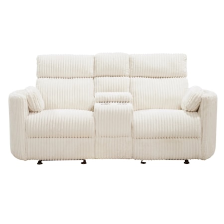 Power Reclining Glider Loveseat