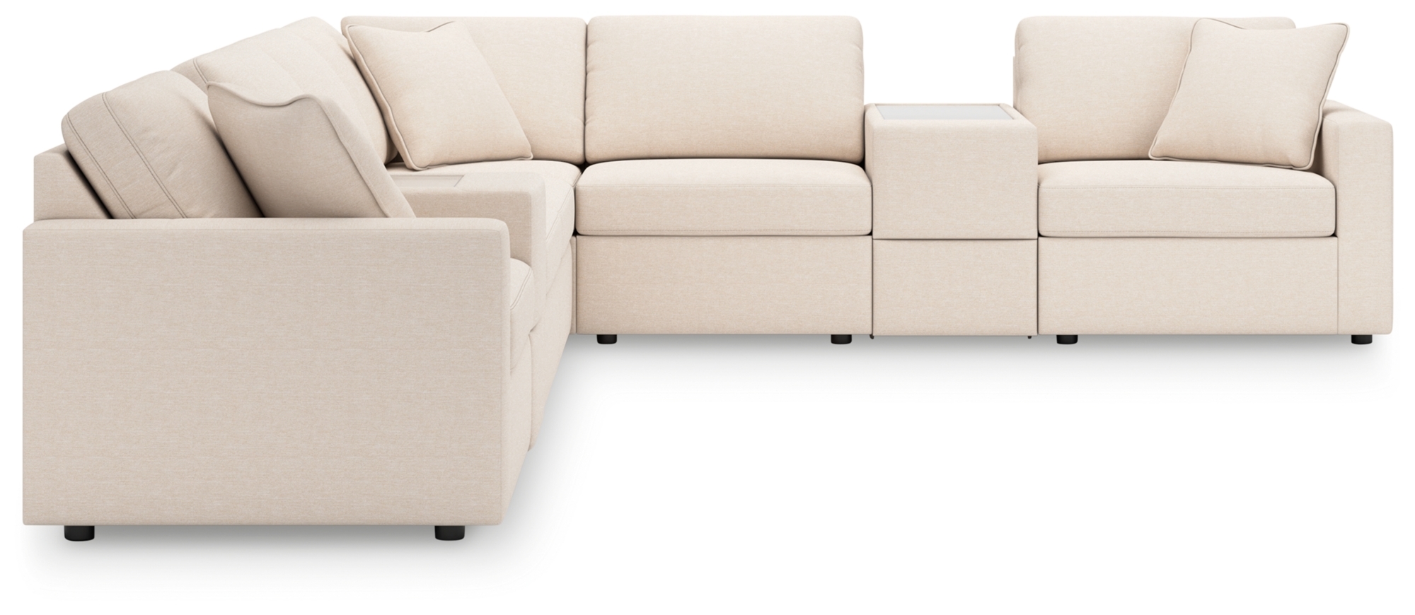Signature Design by Ashley Modmax 8-Piece Sectional Consoles