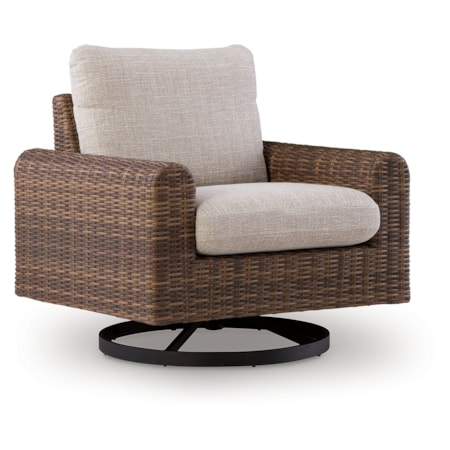 Swivel Lounge W/ Cushion