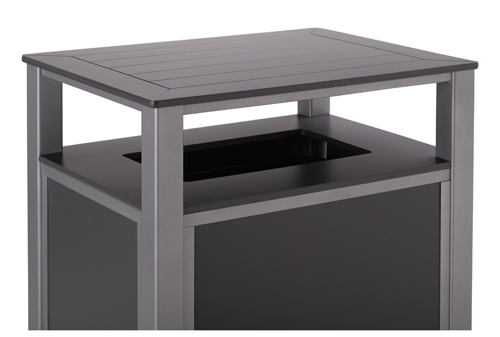 Telescope Trash/Towel Receptacle Trash/Towel Receptacle w/30 Gal. Bin