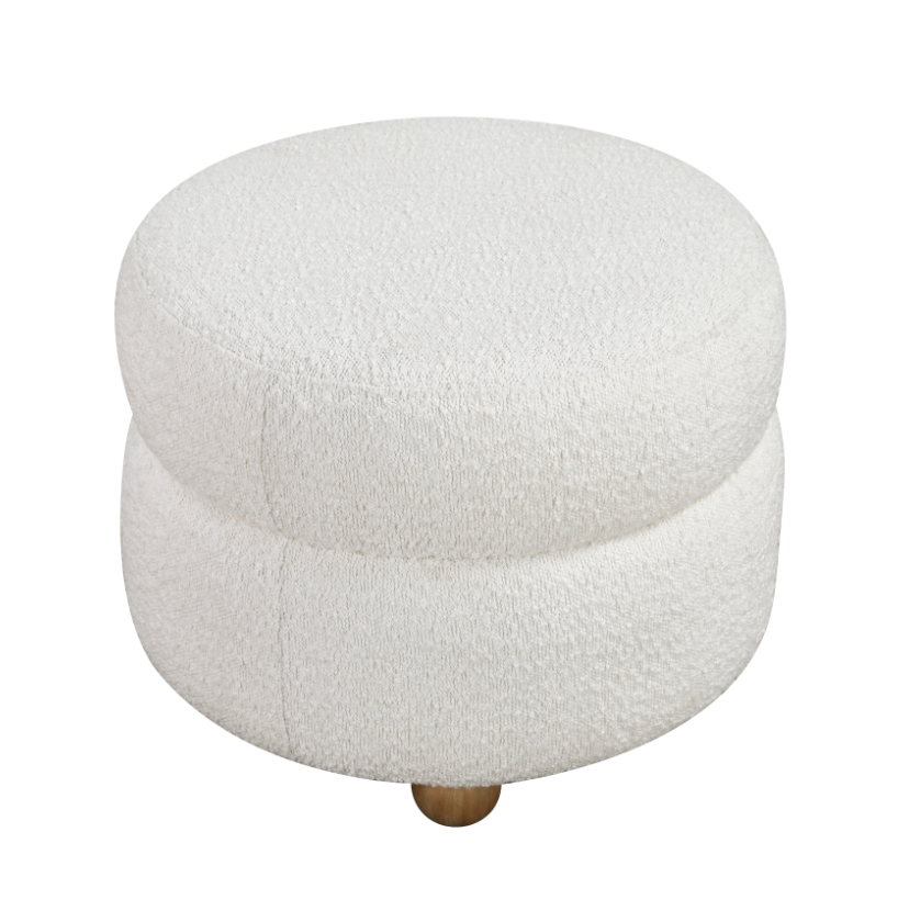 Homelegance Hasley Swivel Chair with Ottoman