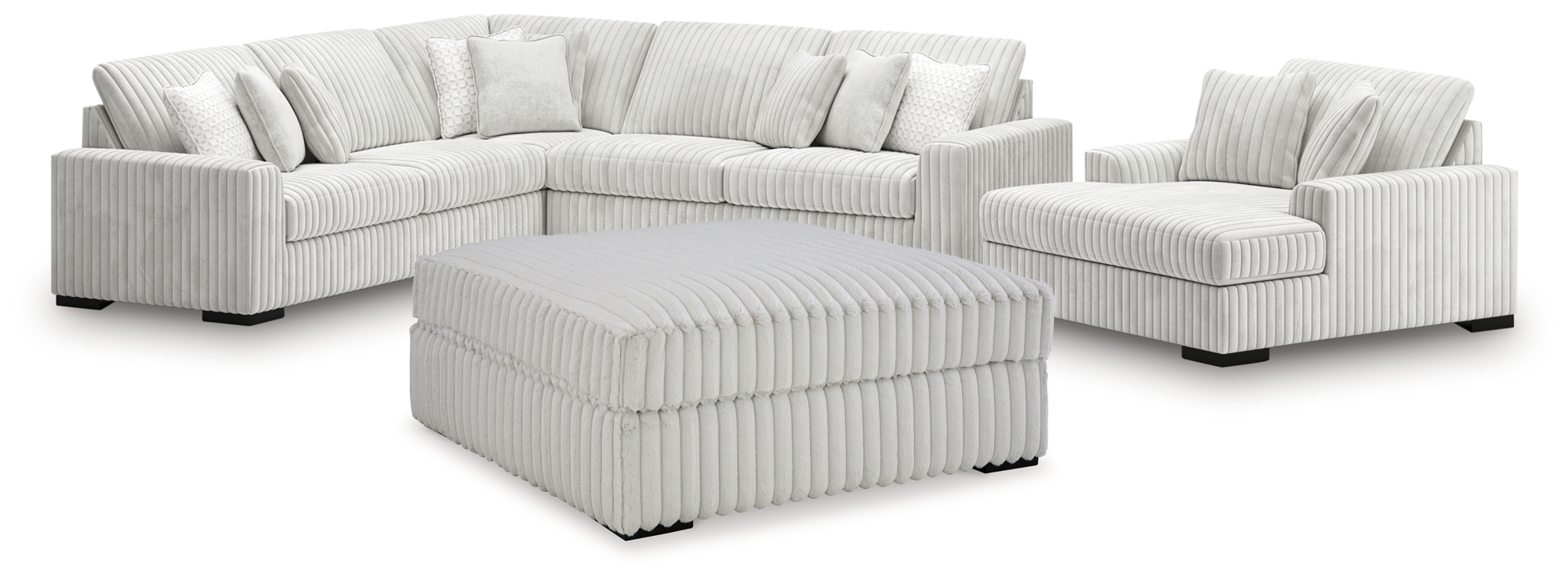 4-Piece Sectionals And Ottoman