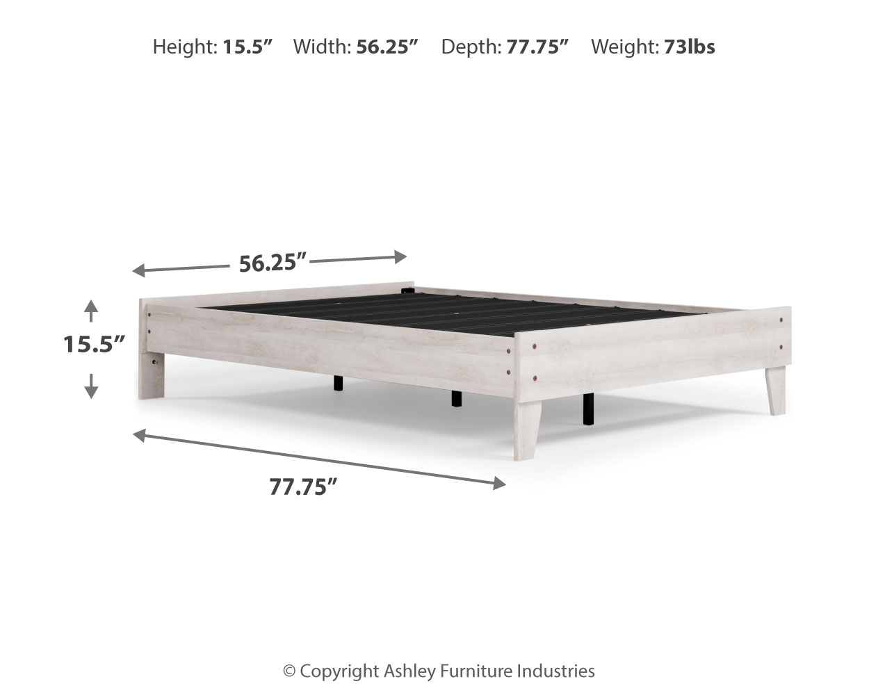 Signature Design by Ashley Shawburn Full Platform Bed