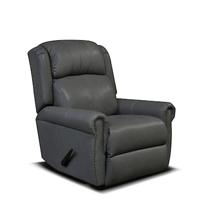 Leather Rocker Recliner