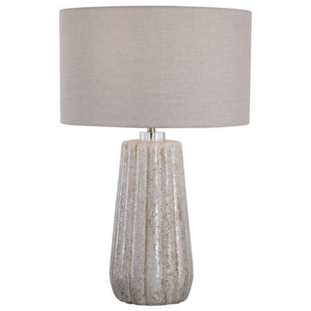 Stone-Ivory Table Lamp