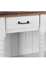 Crestview Collection Ventura Farmhouse 3-Drawer Sideboard