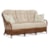 Shown in 376-95 body fabric dropped 549-96 pillow fabric, and Havana finish