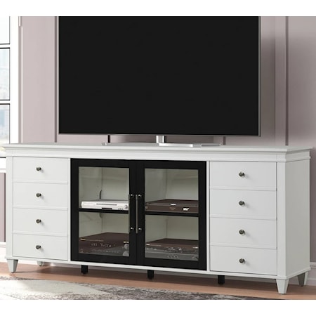 84-Inch Entertainment Console with Storage