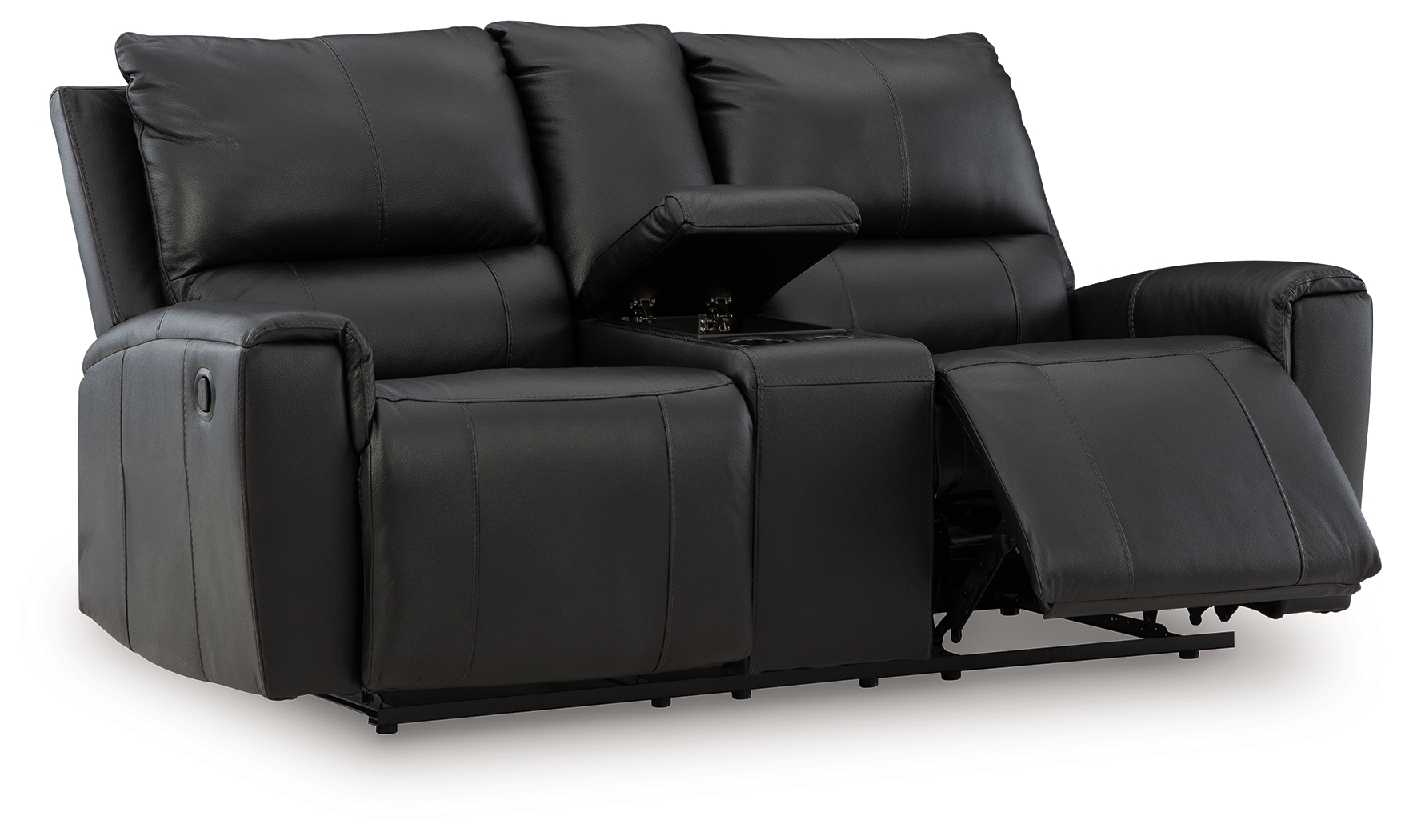 Dbl Rec Loveseat W/Console