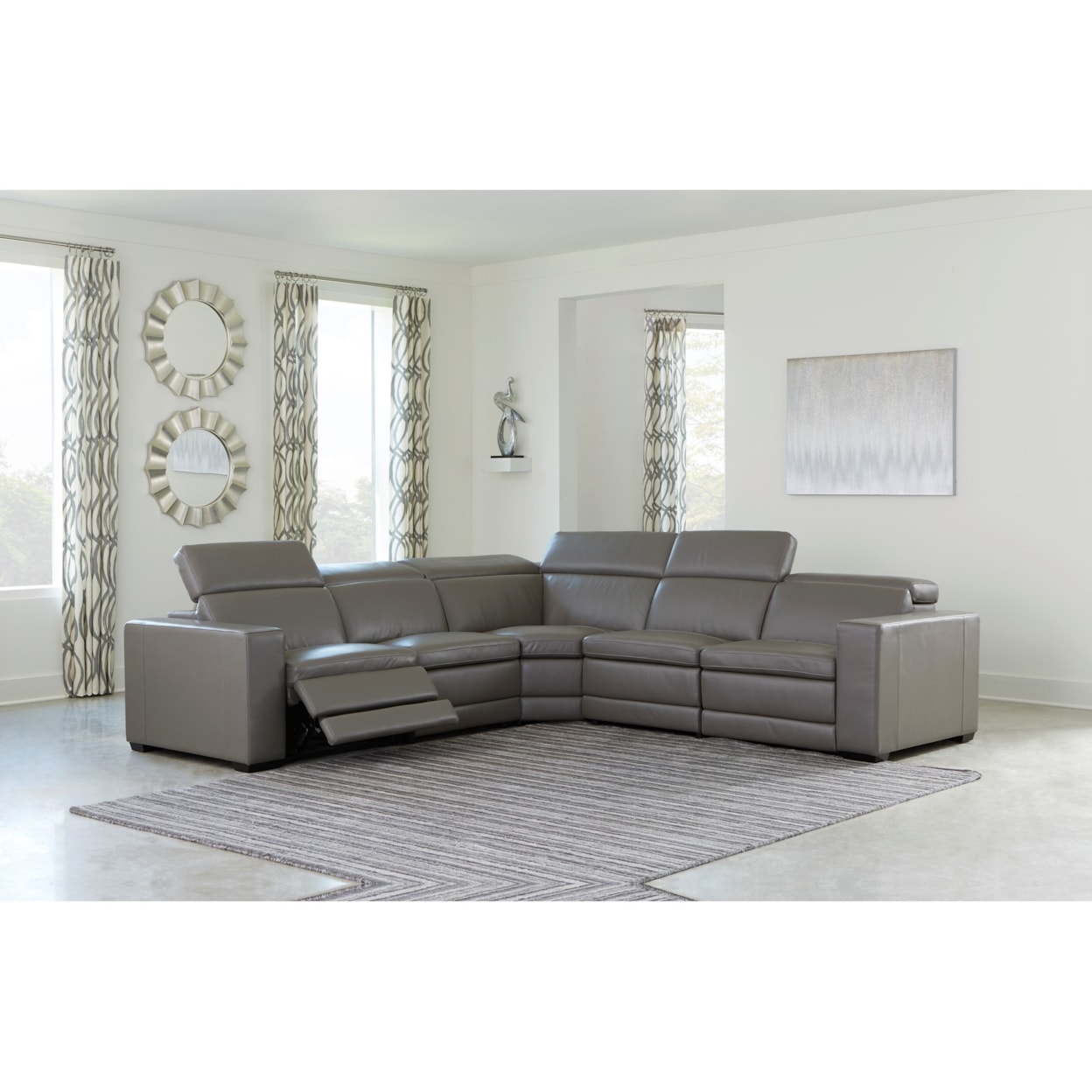 Ashley Signature Design Texline Power Reclining Sectional