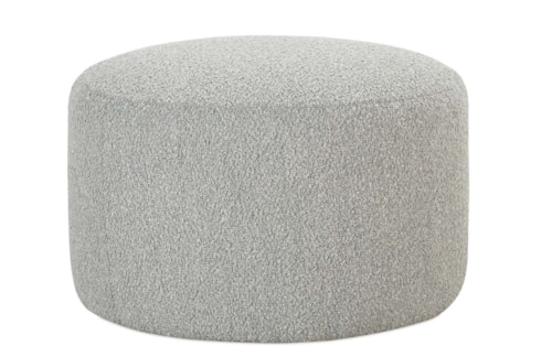 Contemporary Round Ottoman