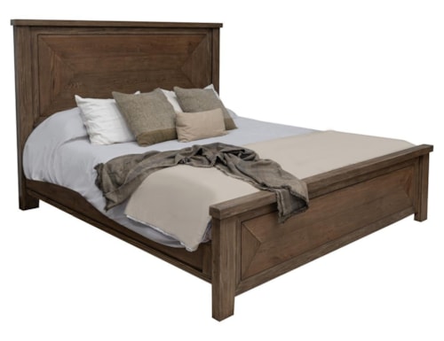 Transitional Queen Bed