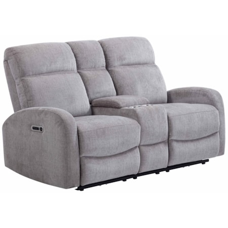 Power Reclining Console Loveseat