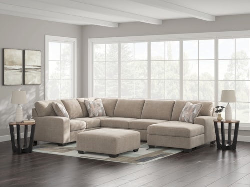 3-Piece Sectional With Chaise