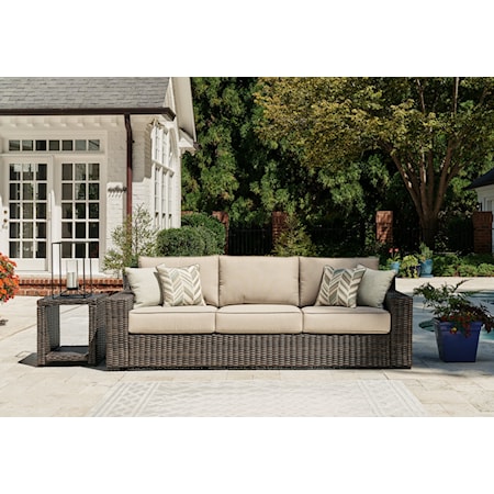 Outdoor Sofa With Cushion