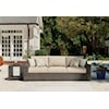 Ashley Furniture Signature Design Coastline Bay Outdoor Sofa With Cushion