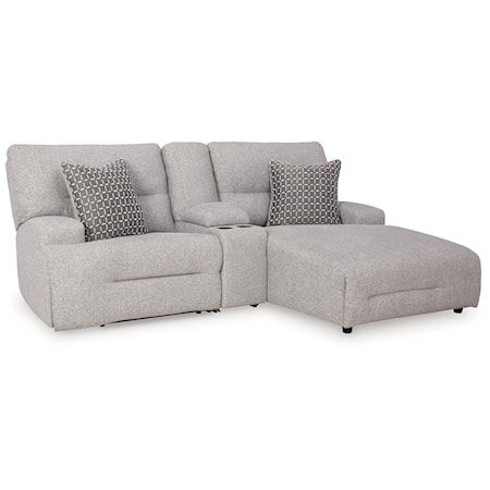 Reclining Sectional With Chaise