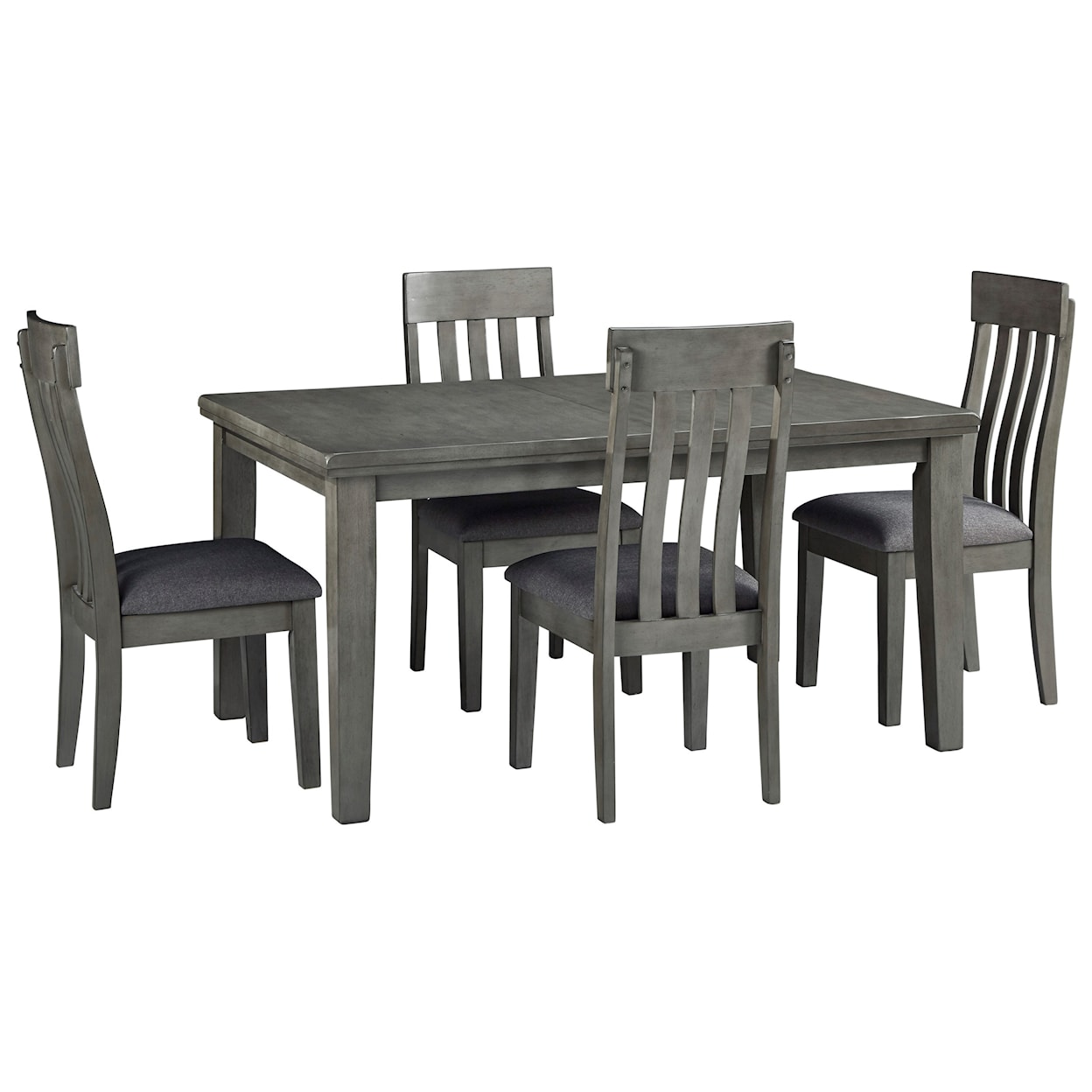 Signature Design by Ashley Hallanden 5-Piece Table and Chair Set