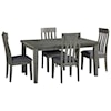 Signature Design by Ashley Hallanden 5pc Dining Room Group