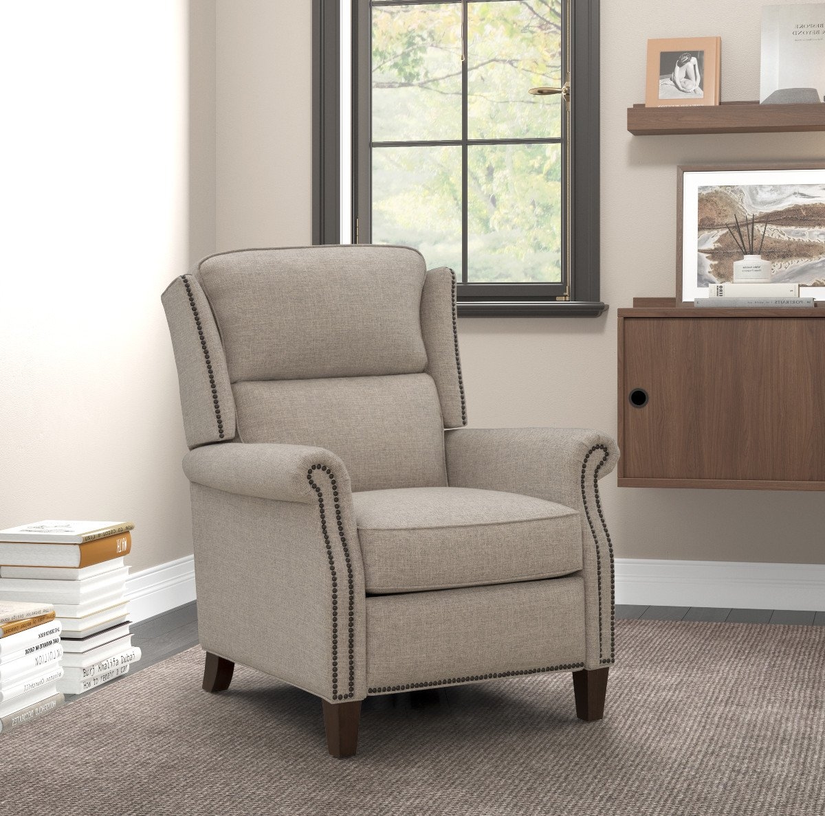 Barcalounger Shasta Manual Push Back Recliner