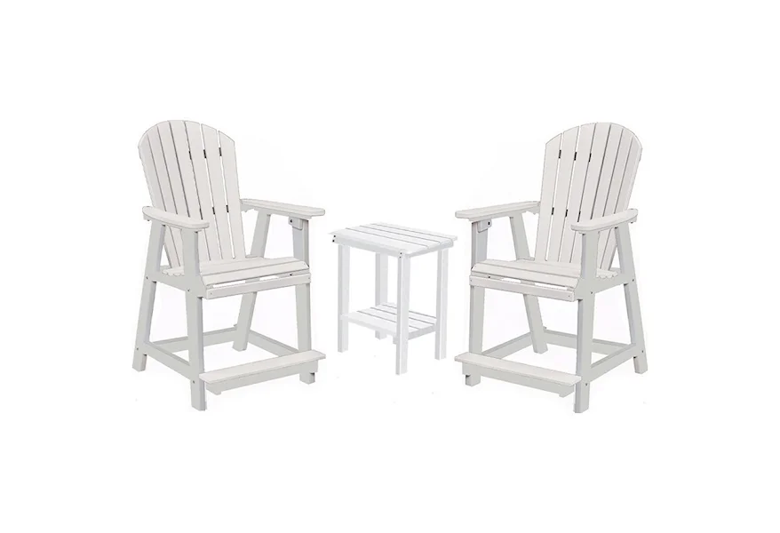 Accessories End Table and Chairs Set by Berlin Gardens at Coconis Furniture & Mattress 1st