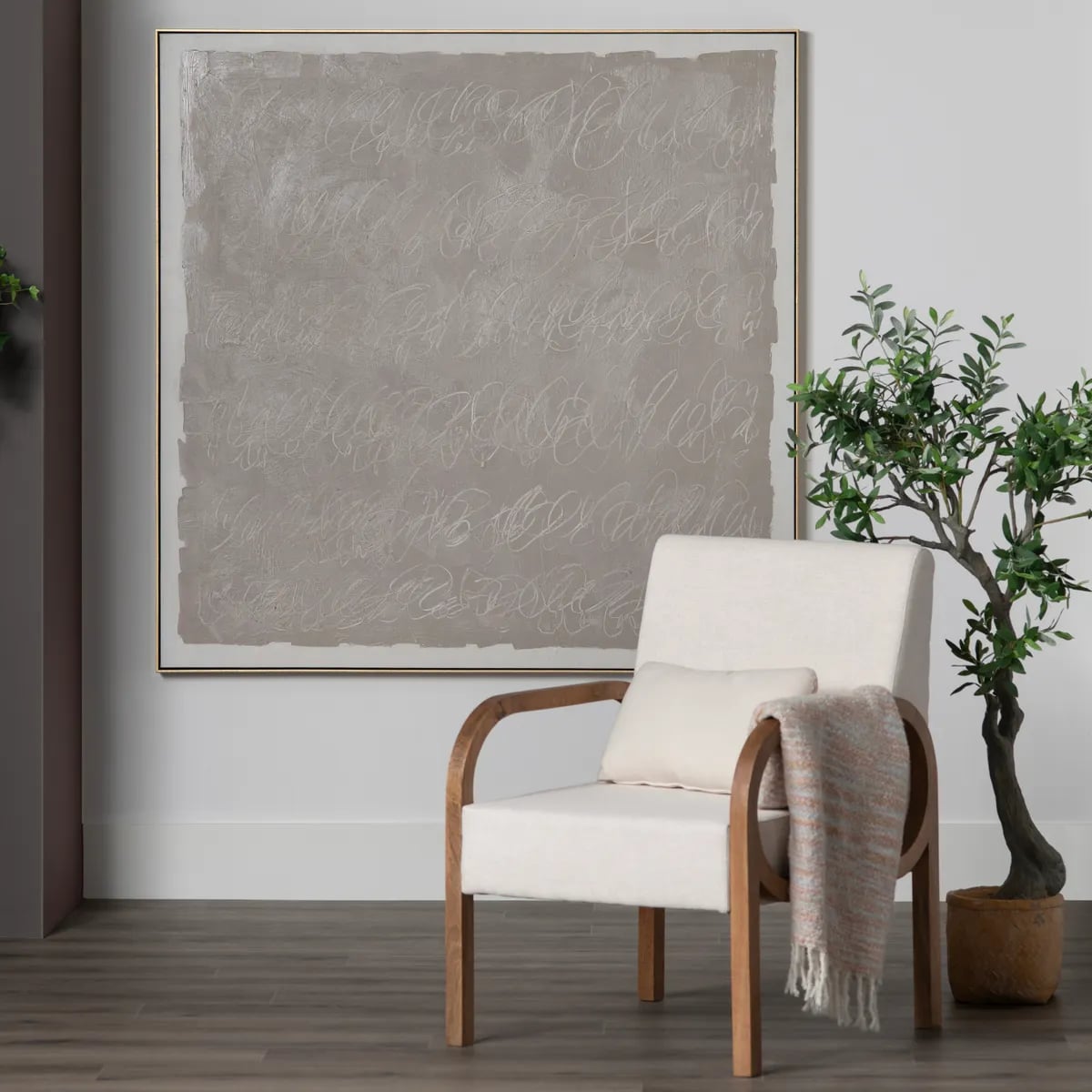 Burke Oversized Canvas Painting