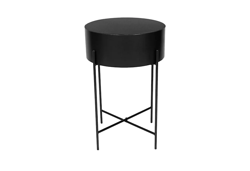 Aston Aston Accent Table Black by Moe's Home Collection at Fashion Furniture