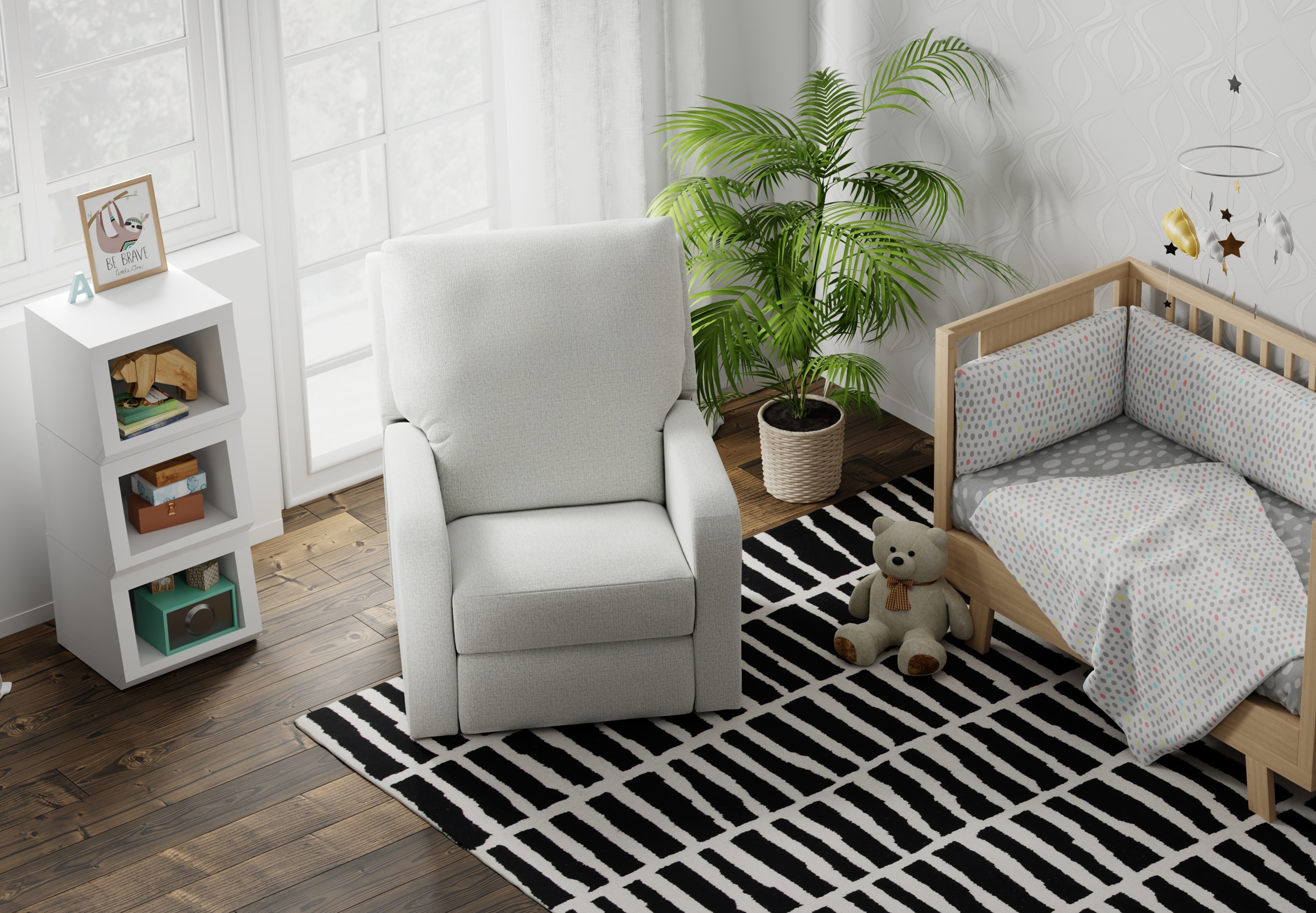 Catnapper Lullaby Power Headrest Power Auto-Glide Recliner