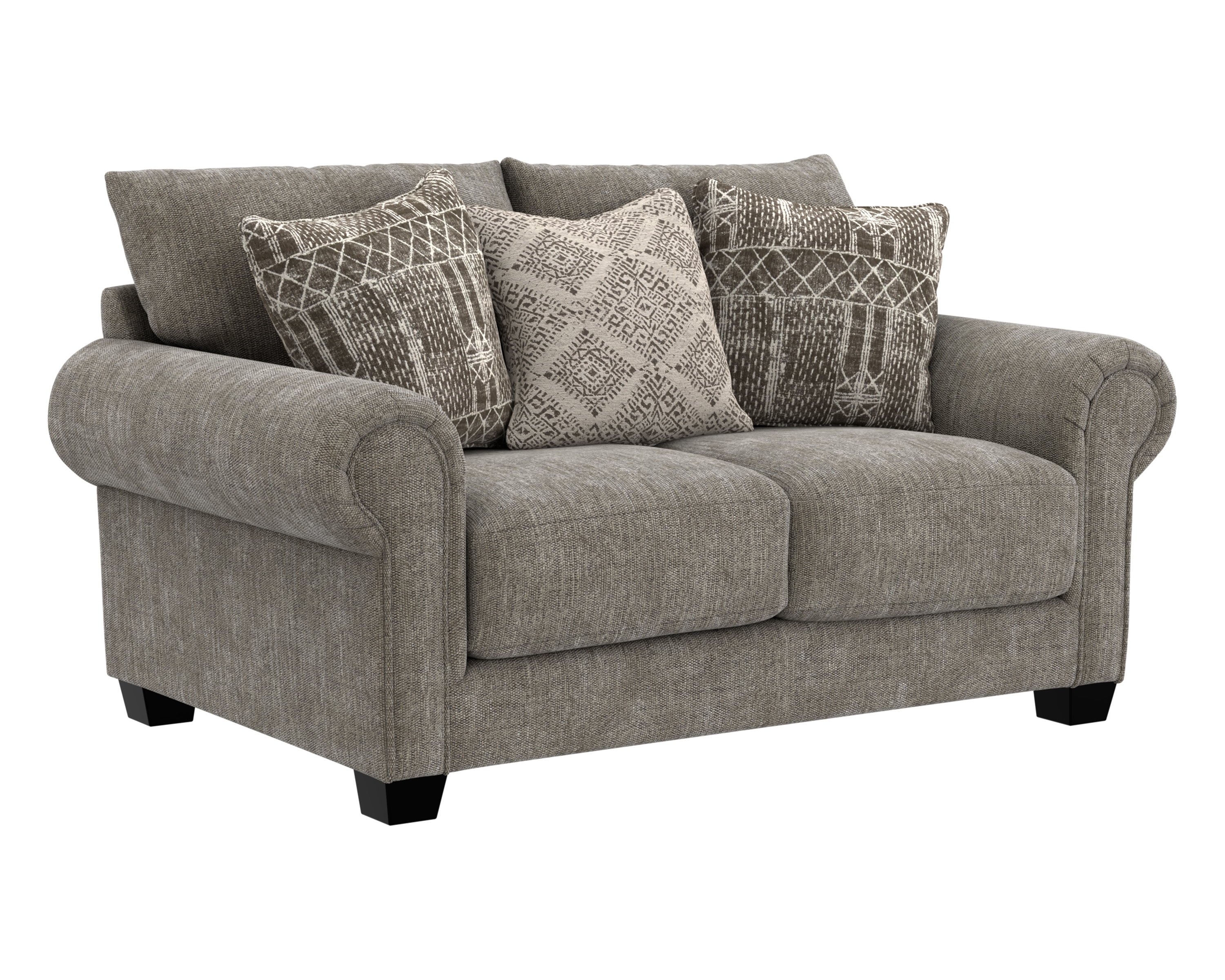3-Throw Pillow Loveseat