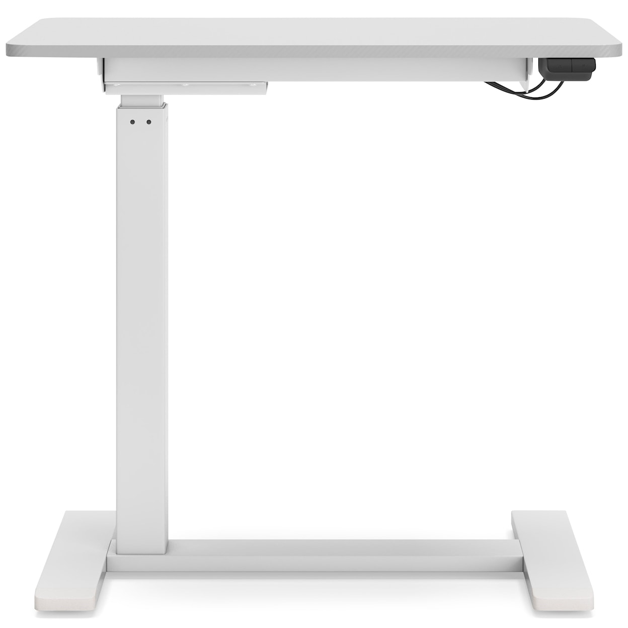 Signature Design by Ashley Furniture Lynxtyn Adjustable Height Home Office Side Desk