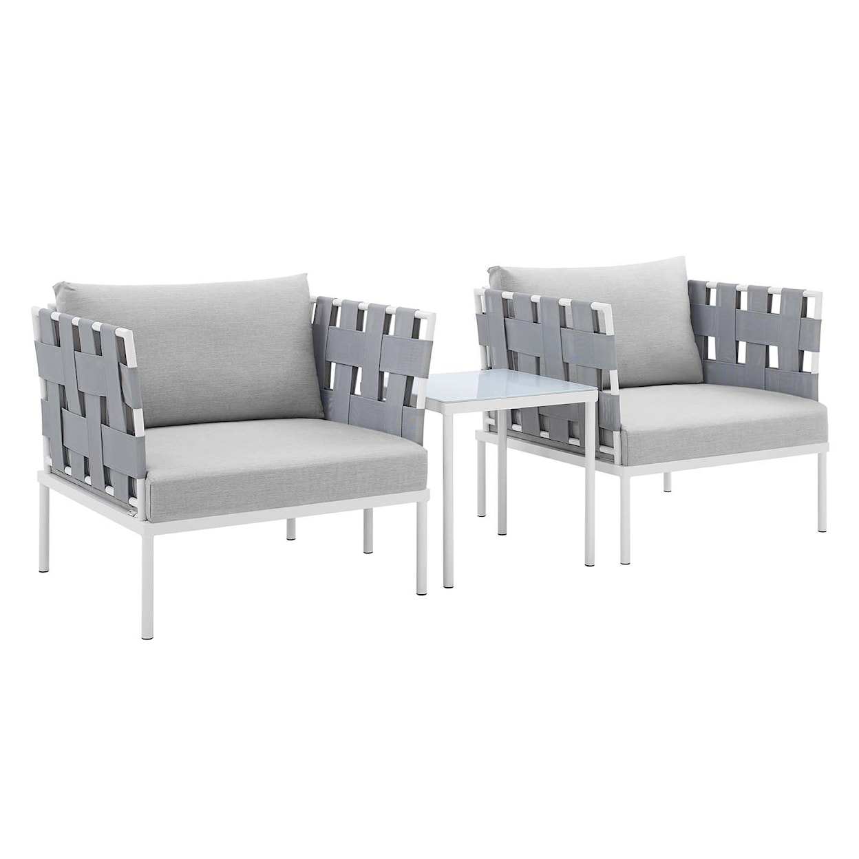 Modway Harmony Outdoor 3-Piece Seating Set