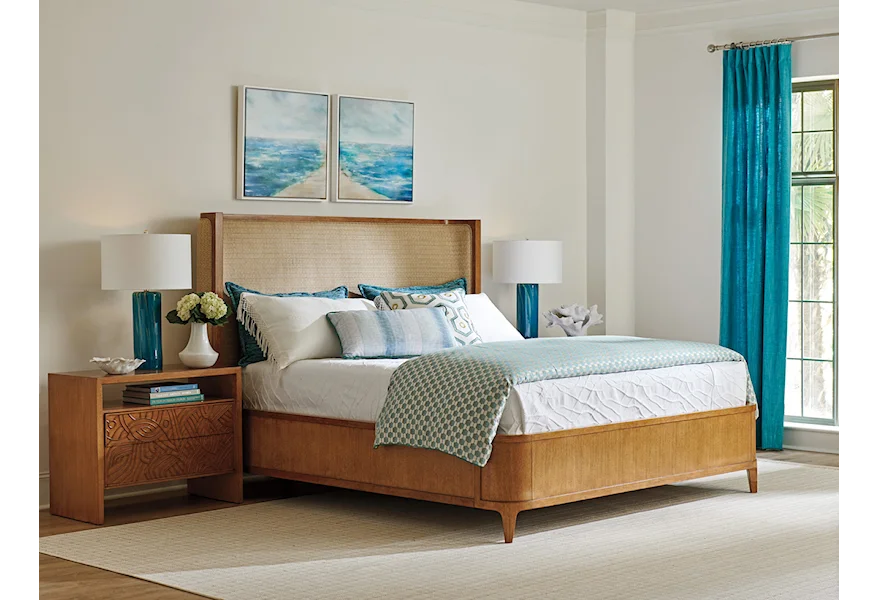 Palm Desert Queen Bedroom Set by Tommy Bahama Home at Baer's Furniture