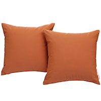 2 Piece Outdoor Patio Sunbrella® Pillow Set - Tuscan