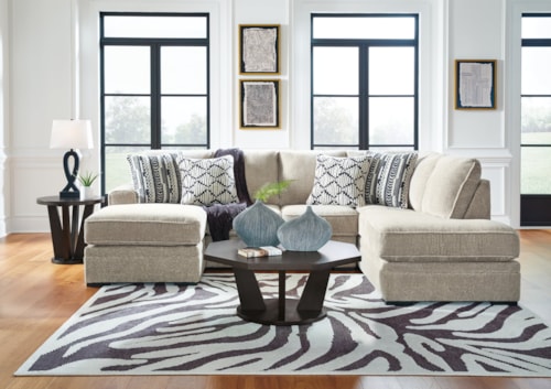2-Piece Sectional With Chaise