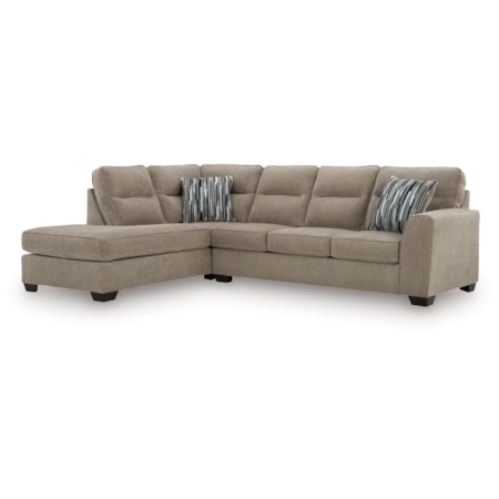 2-Piece Sectional With Chaise
