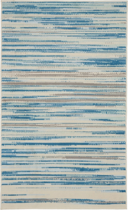 3' x 5' Blue Rectangle Rug